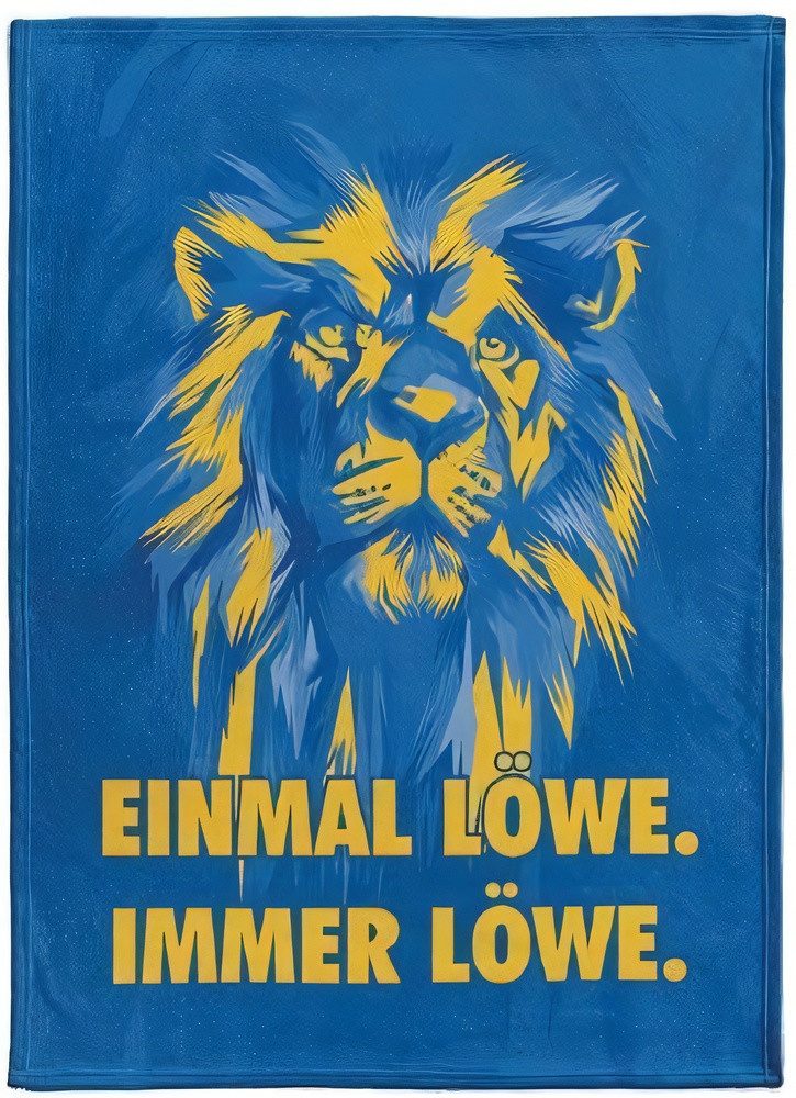 Wohndecke EBS Kuscheldecke Löwe, Eintracht Braunschweig