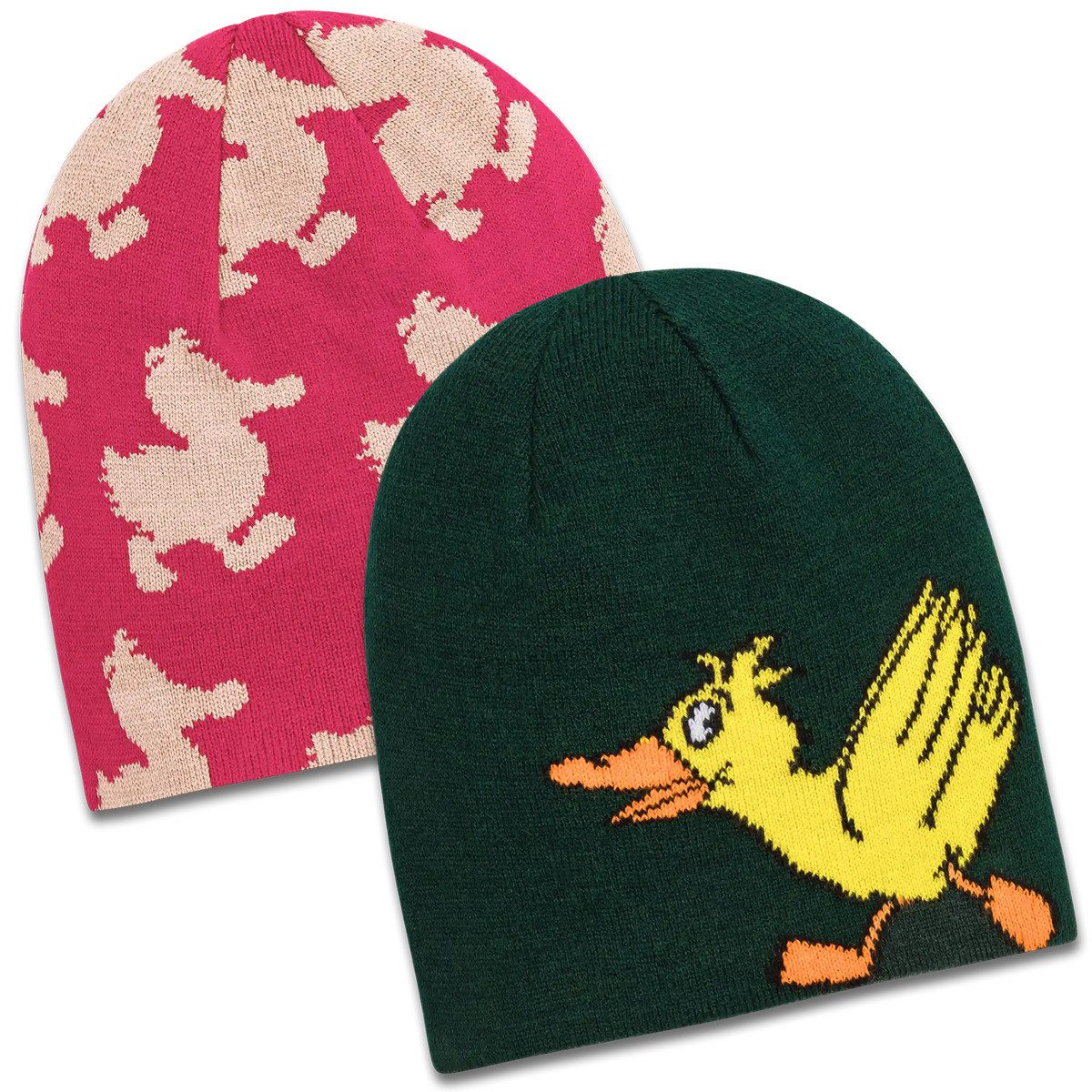 Beanie koaa Die Ente “Silhouette” Reversible Beanie