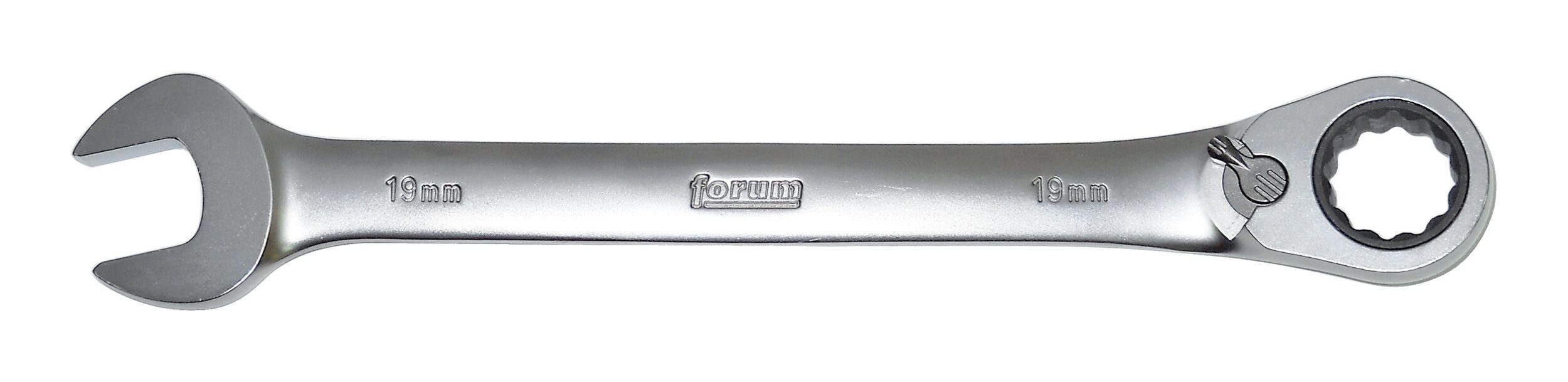 forum® Ratschenringschlüssel, Maulschlüssel mit Ringratsche 22 mm umschaltbar