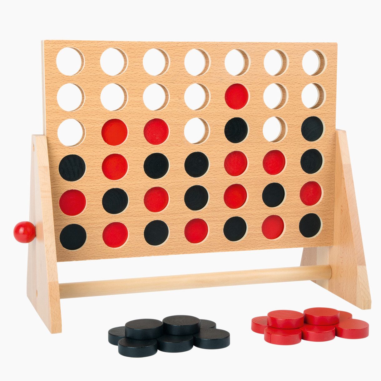 Small Foot Spielesammlung XXL Vier in einer Reihe, Kinderspiel, Eine XXL Ausführung des bekannten Spieleklassikers