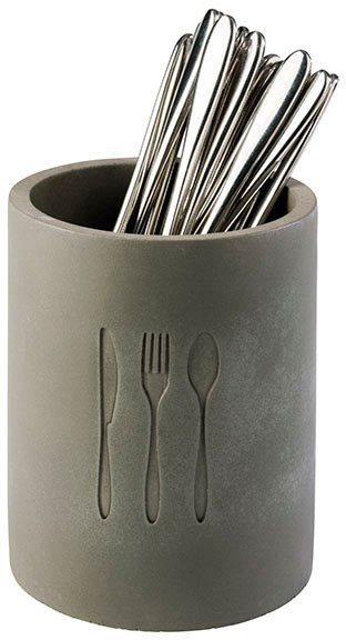 APS Besteckhalter Element, im Beton-Design, Ø 11 cm günstig online kaufen