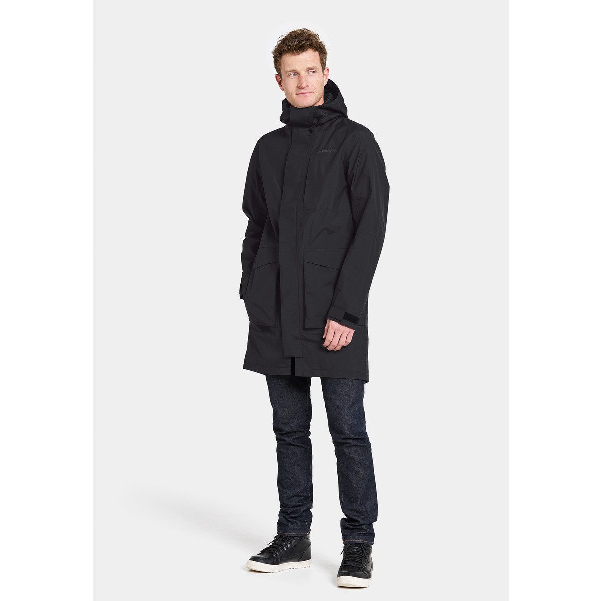 Didriksons Parka Andreas Herren Winterjacke, Wintermantel, Regenmantel, Kapuzenjacke, Funktionsjacke