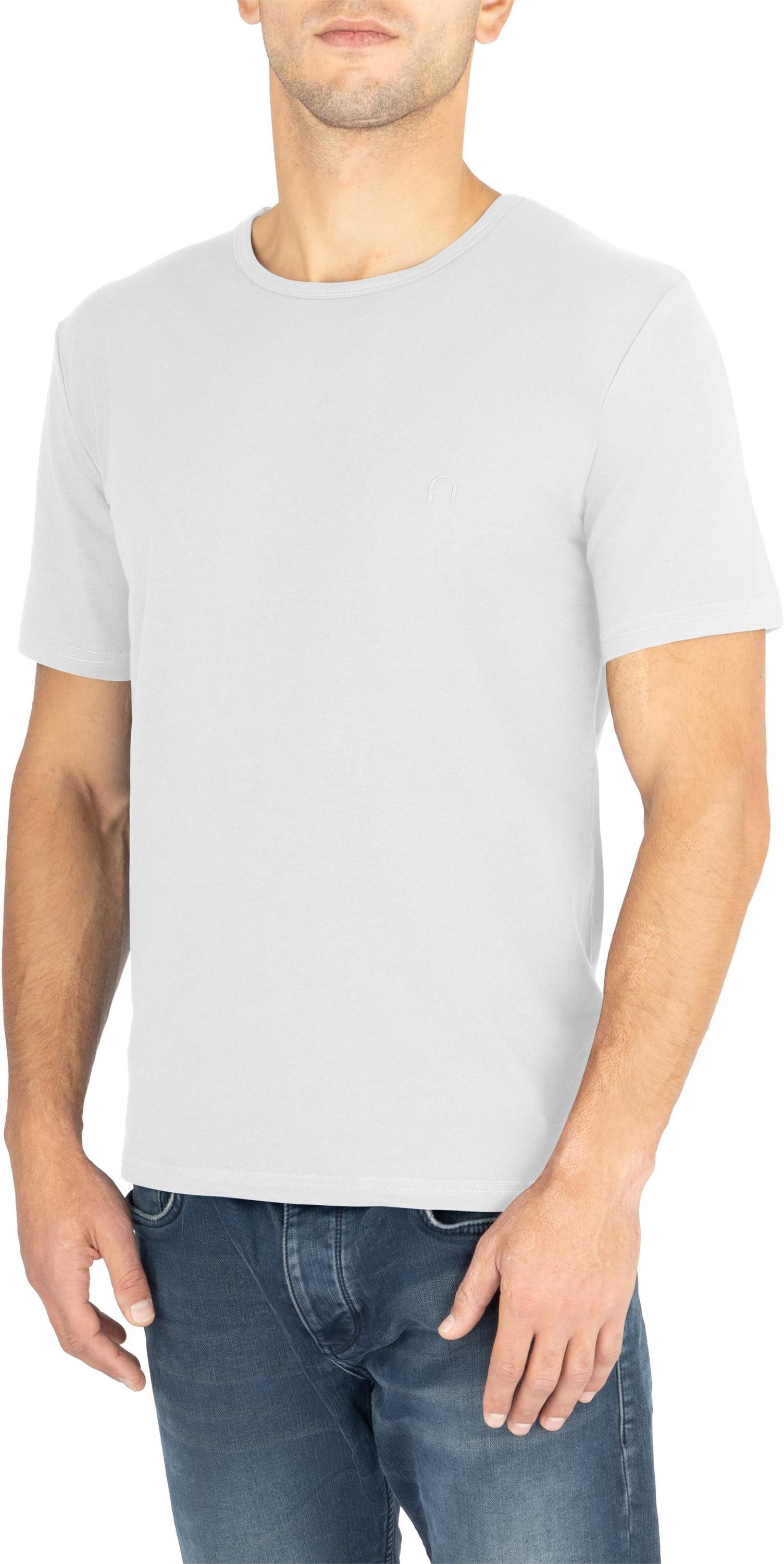 normani Kurzarmshirt 3er Set Herren T-Shirts aus Bio-Baumwolle Nyons (3er-Pack) Basic Shirt für Männer GOTS-zertifiziert