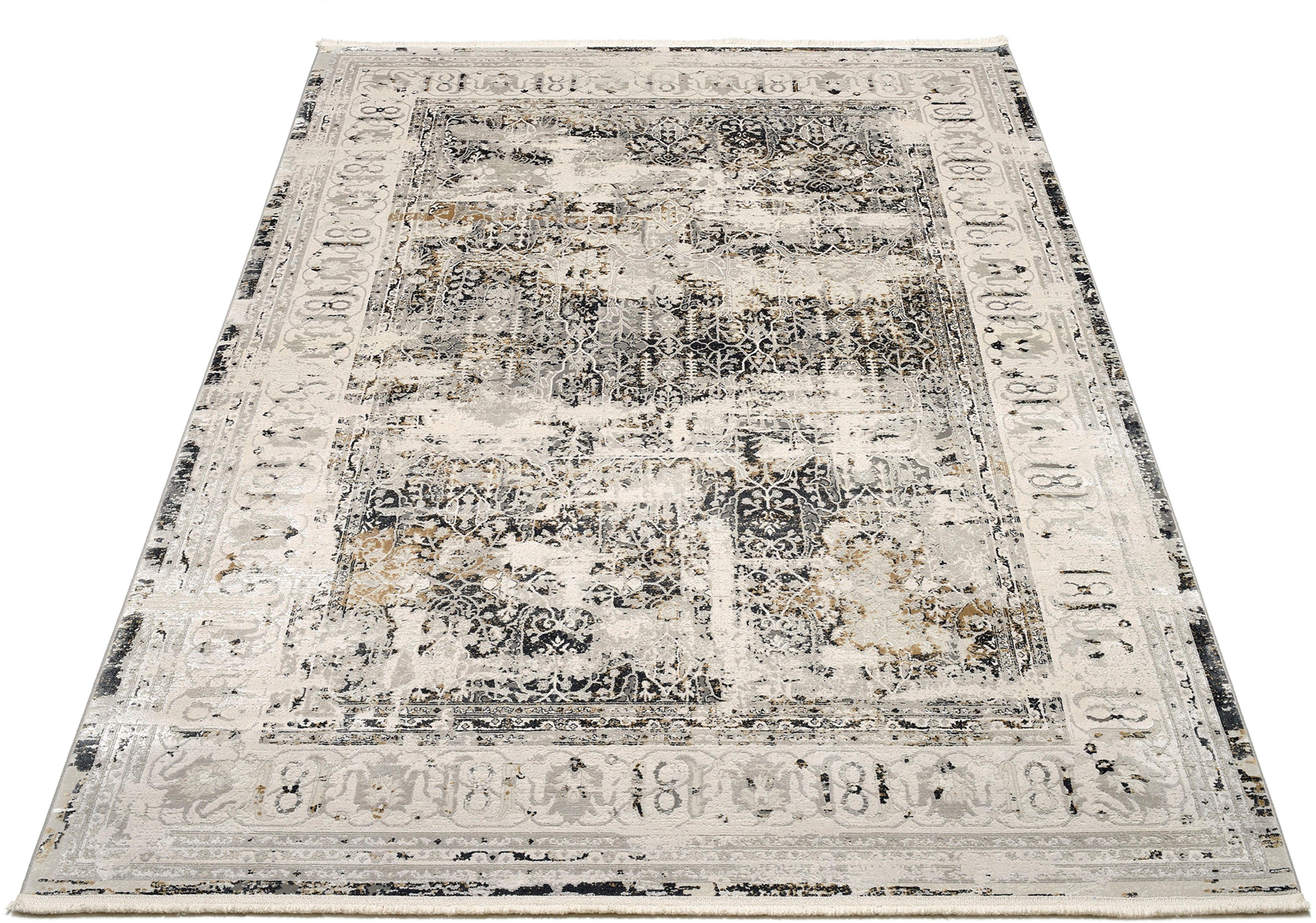 Musterring Teppich COLORADO CLASSIC, rechteckig, Höhe: 5 mm, exclusive MUSTERRING DELUXE COLLECTION hochwertig gekettelt Fransen