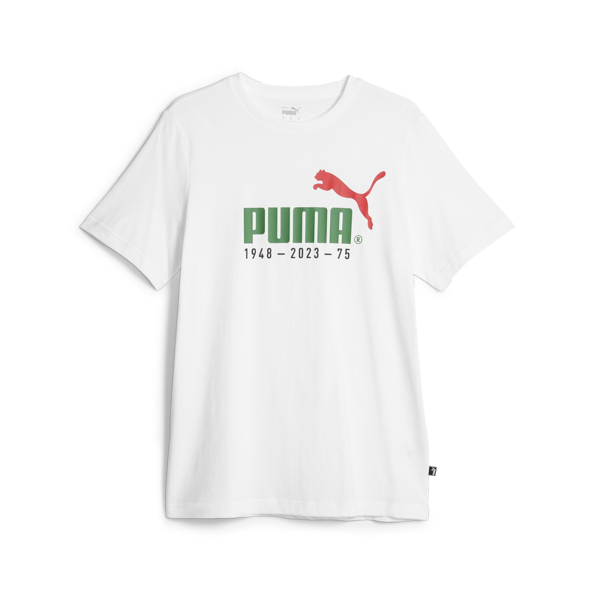 PUMA T-Shirt No. 1 Logo Celebration T-Shirt Herren White