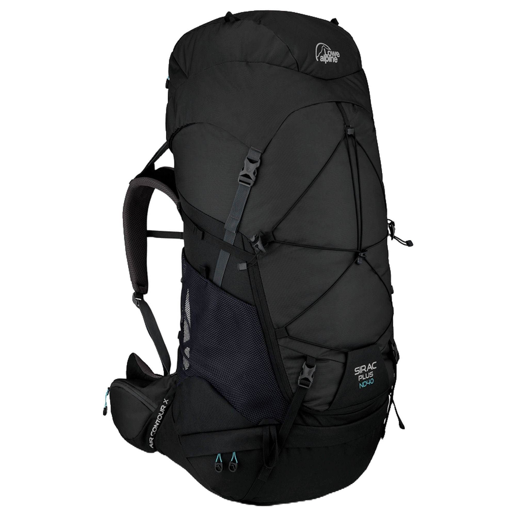 Lowe Alpine Trekkingrucksack Sirac Plus 40 - Women's Trekkingrucksack (ebony, S/M)