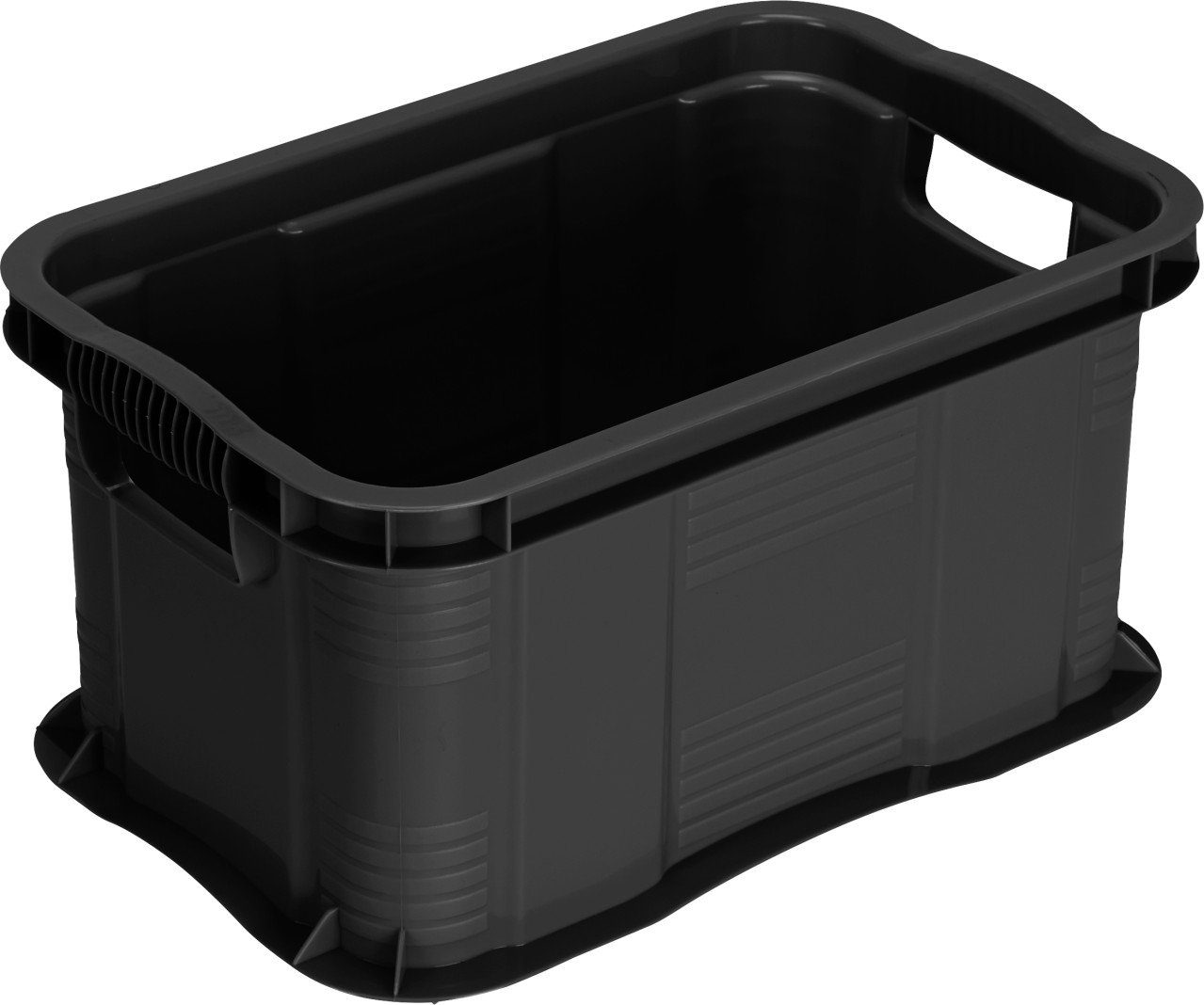 ROTHO Aufbewahrungsbox Rotho Aufbewahrungsbox Agilo A3 55 L schwarz