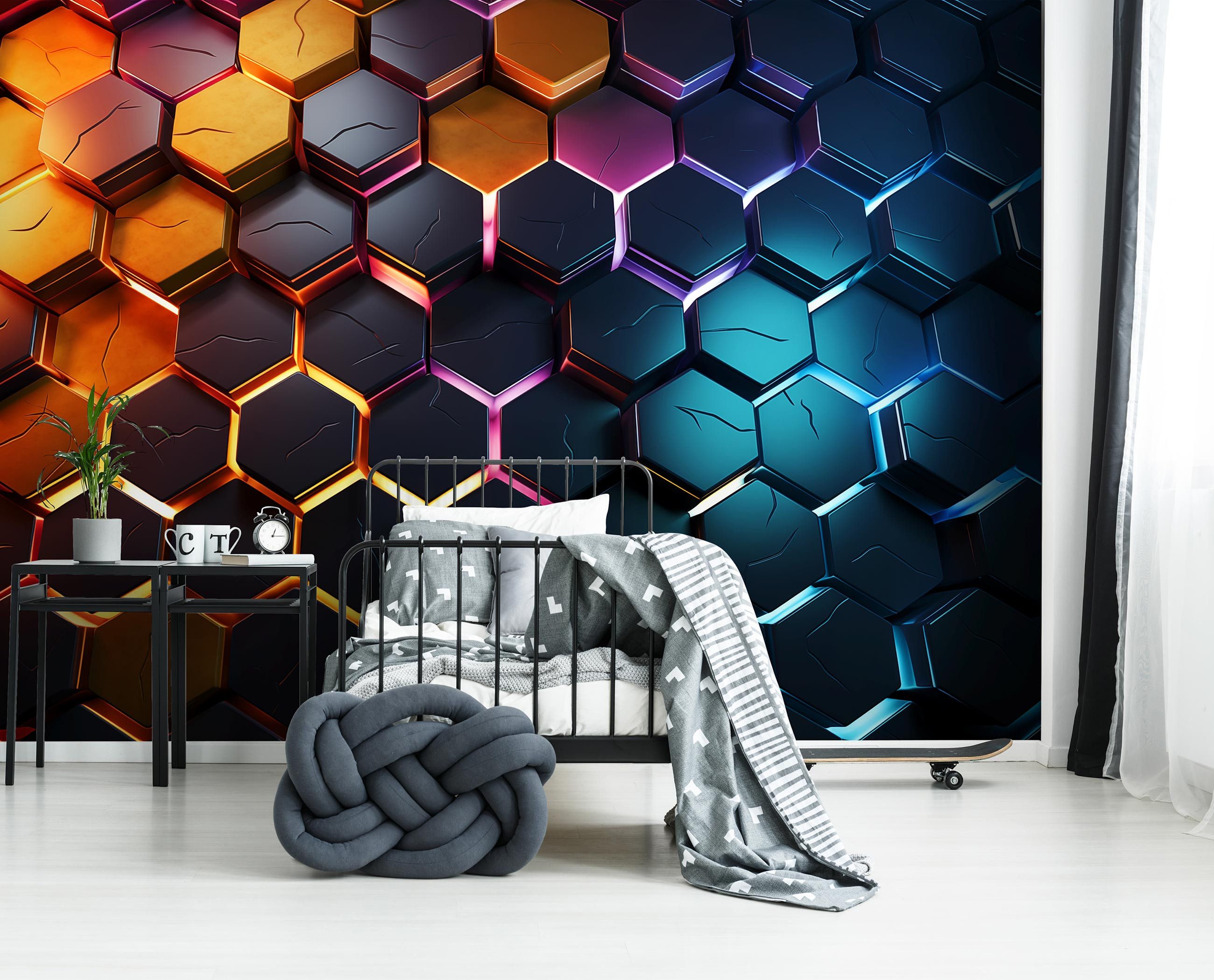 Wallarena Fototapete Kinderzimmer Junge Gaming 3D Effekt Kinder Vlies Tapet günstig online kaufen