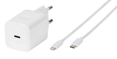 Vivanco iPhone PD 3.0 USB Type-C/Lightning-Kabel Lightningkabel, Lightning, USB-C, Lightning, USB-C (1,2 cm), Unterstützt Power Delivery 3.0 (PD3.0), Unterstützt schnelles Laden in Verbindung mit einem MagSafe Ladeadapter, 1,2m langes Kabel, USB-C auf Lightning
