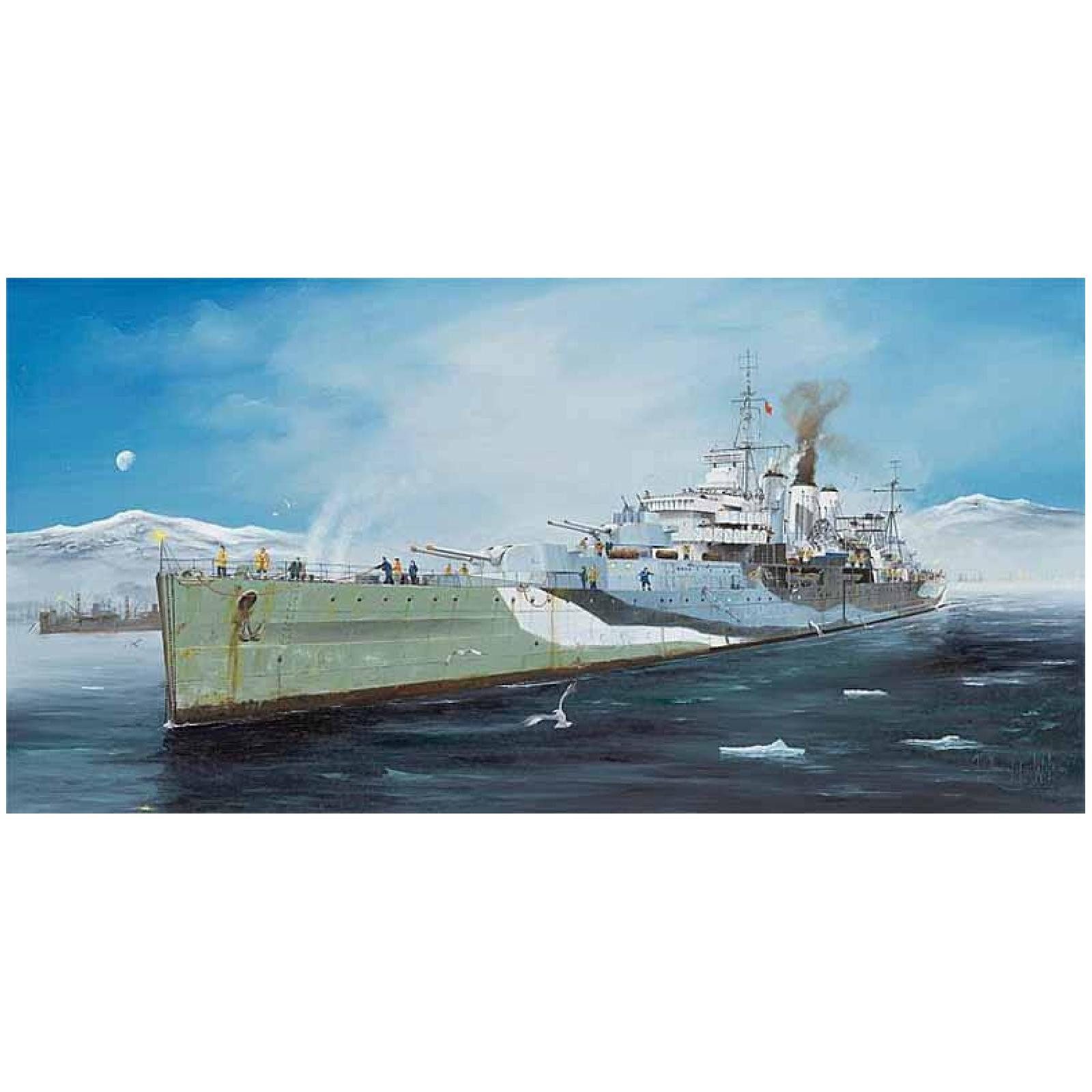 Modellbausatz HMS Kent / 1:350