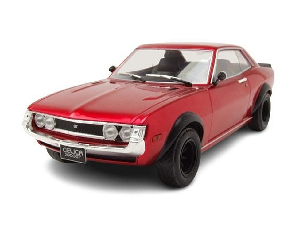 ixo Models Modellauto Toyota Celica 2000 GT 1977 rot, Maßstab 1:18