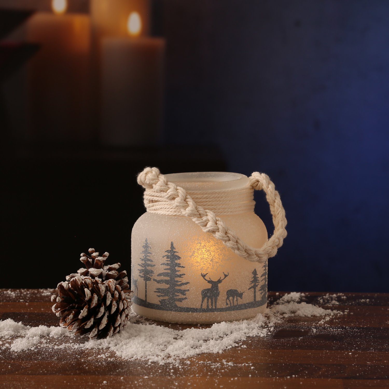 Genial Lied Fremder tannenbaum kerzenhalter glas Zelt Permeabilität Turner