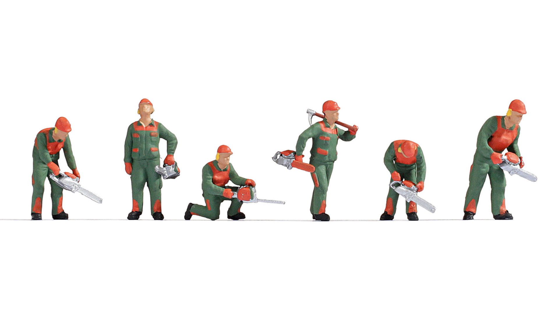 NOCH Dekofigur NOCH® Waldarbeiter, handbemalte Figuren, 1:87 (H0)