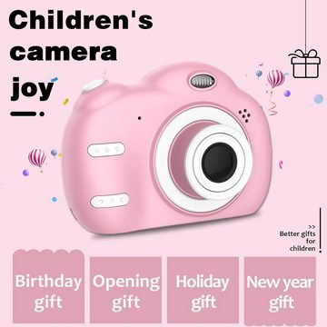 SUPBRO Kinderkamera (18 MP, inkl. mit großem Speicherplatz & umweltfreundlichem Design, Kinderkamera, 1080P HD, 2,4-Zoll-IPS-Bildschirmkamera, 32 GB SD-Karte)
