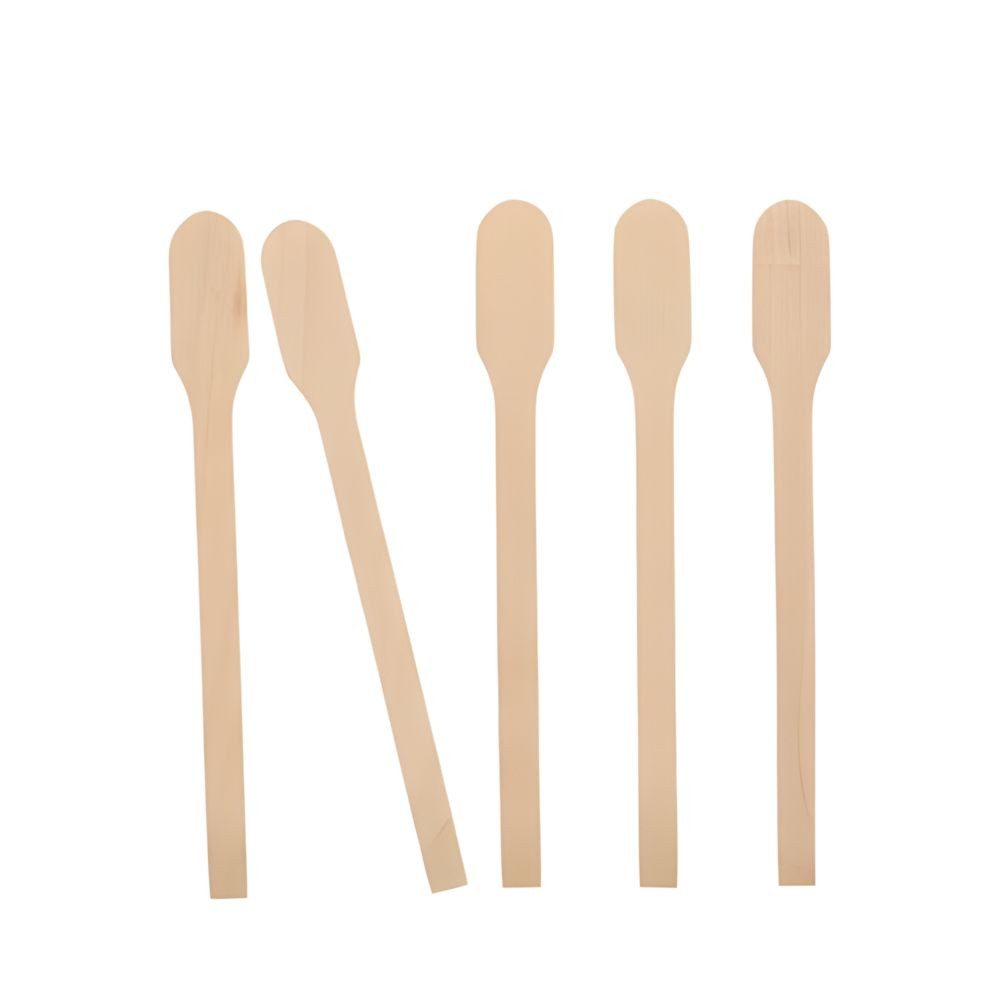 PAPSTAR Einwegbesteck-Set Rührstäbchen, Holz pure 13 cm 1000 Stk, Holz