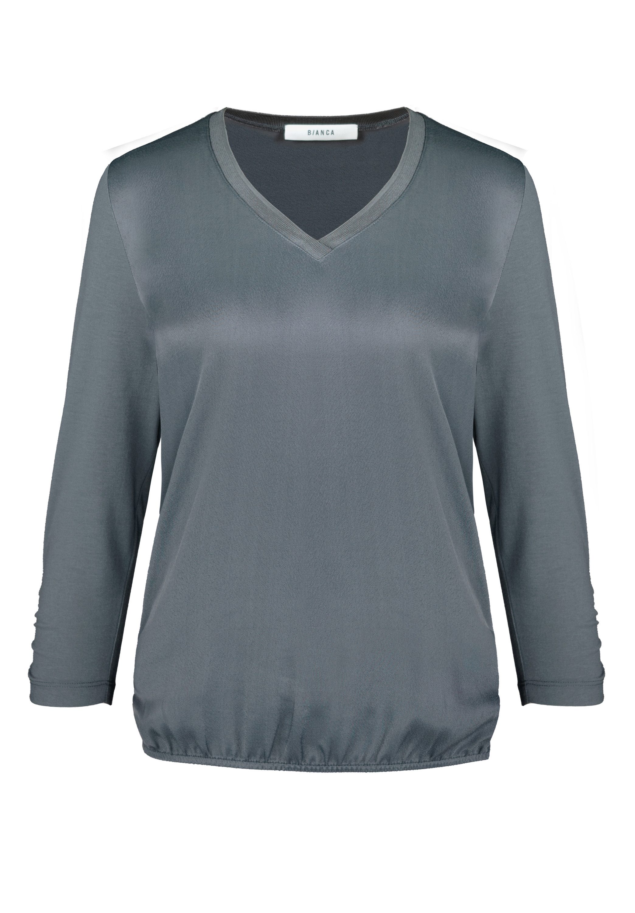 bianca Blusenshirt MAGGIE mit matt Satin und softem Jersey günstig online kaufen