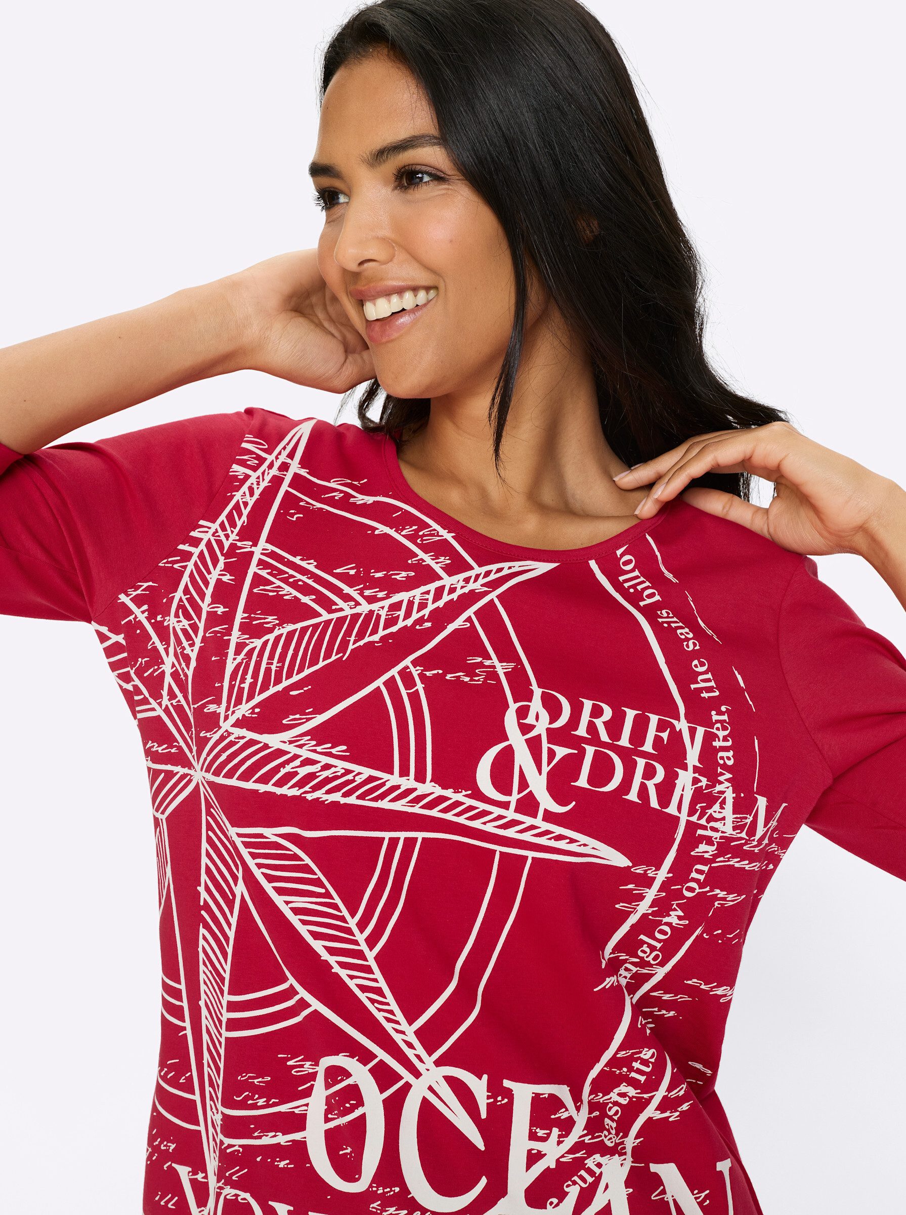 Sieh an! T-Shirt 3/4-Arm-Shirt 3/4-Arm – Bild 4 von 5