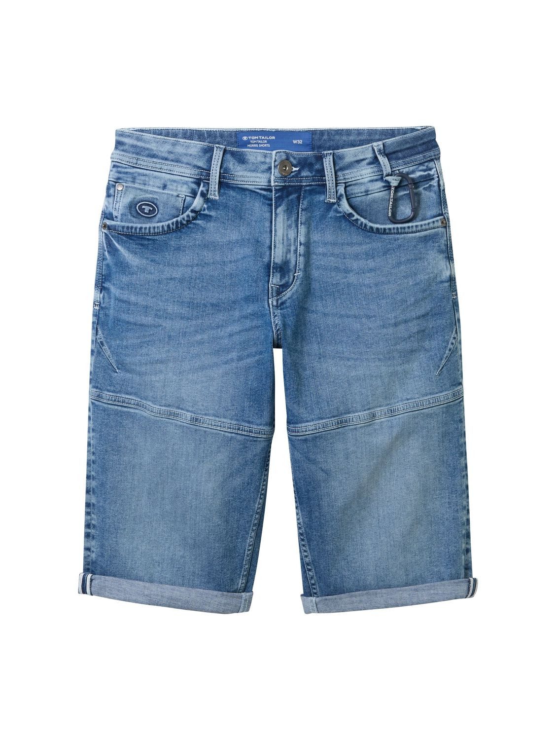 TOM TAILOR Bermudas MORRIS OVERKNEE mit Stretch