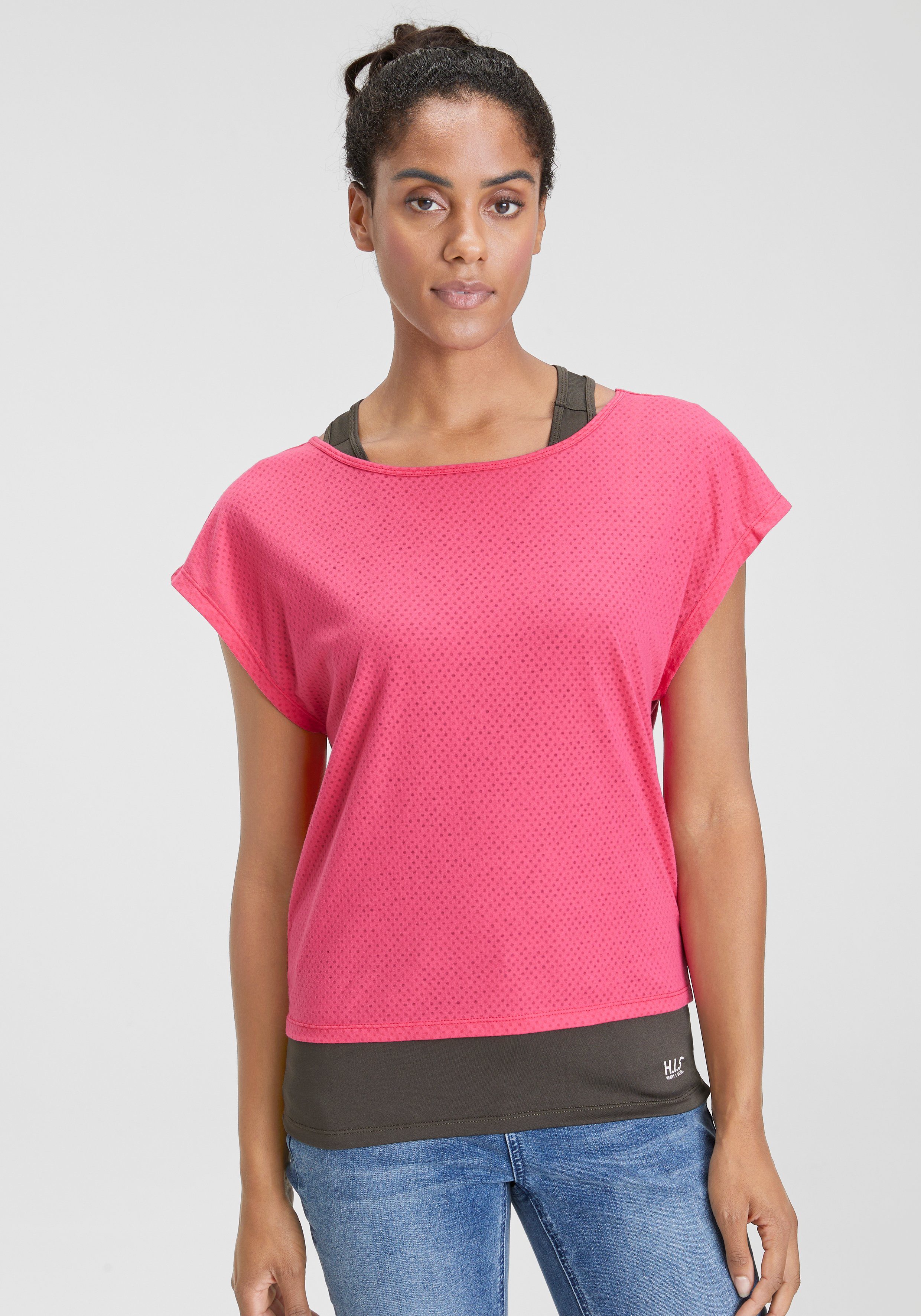 H.I.S Trainingsshirt 2-tlg. Shirt & Top günstig online kaufen