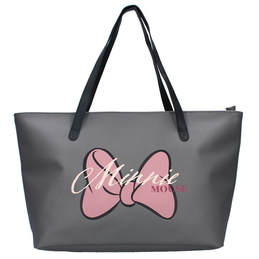 Disney Shopper Große Damen Kunstleder Tasche Minnie Bag Disney Mouse Shopping