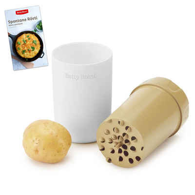Betty Bossi Kartoffelreibe Kartoffel-Reibe Clever, Kunststoff, (2-St), grob