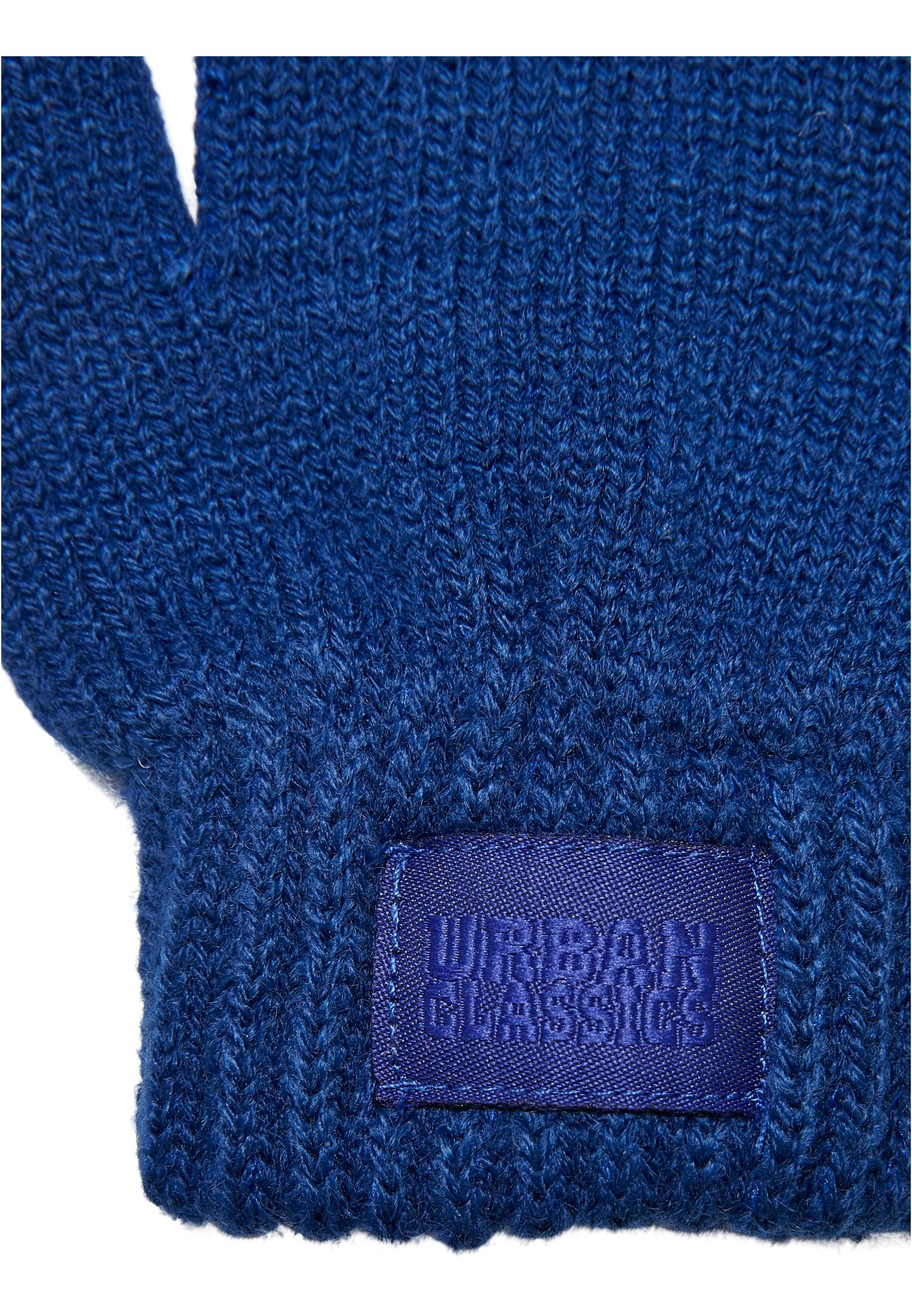 Unisex Knit URBAN Kids Baumwollhandschuhe CLASSICS royal Gloves