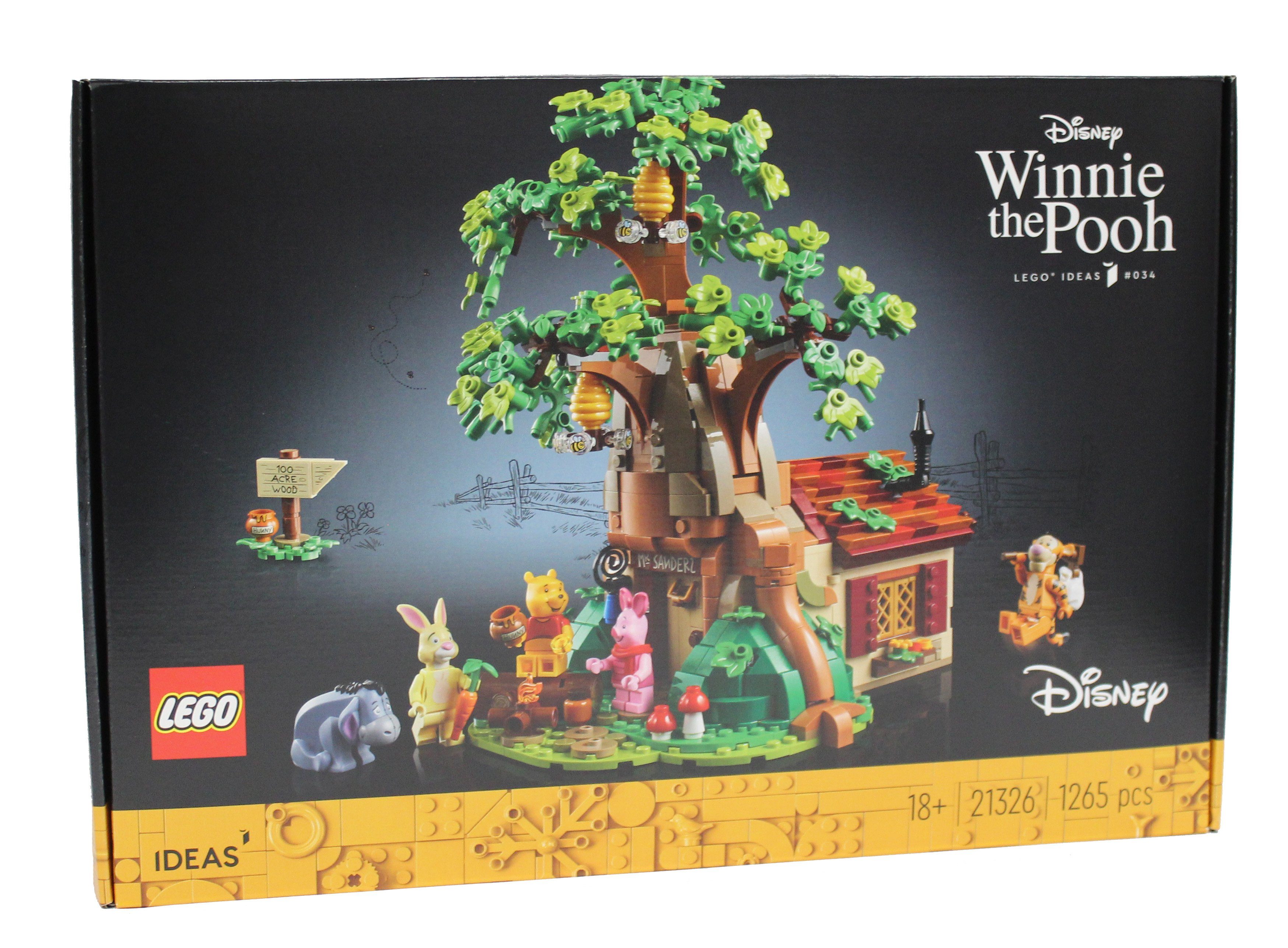 Ideas Winnie Puuh (21326) Winnie the Pooh Set für Erwachsene Spielbausteine