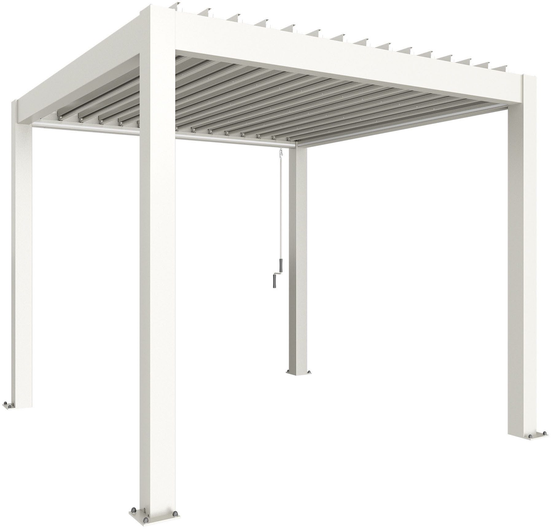 Biohort Pergola 3x3, verschiedene Farben, BxTxH: 312x312x264 cm, ausgezeichnet mit dem Red Dot Design Award