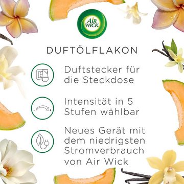 Air Wick Duftöl Flakon (Spar-Pack, 6-St., Nachfüller Sommervergnügen), Blumig-frischer Raumduft, Duft: Melone und Vanille
