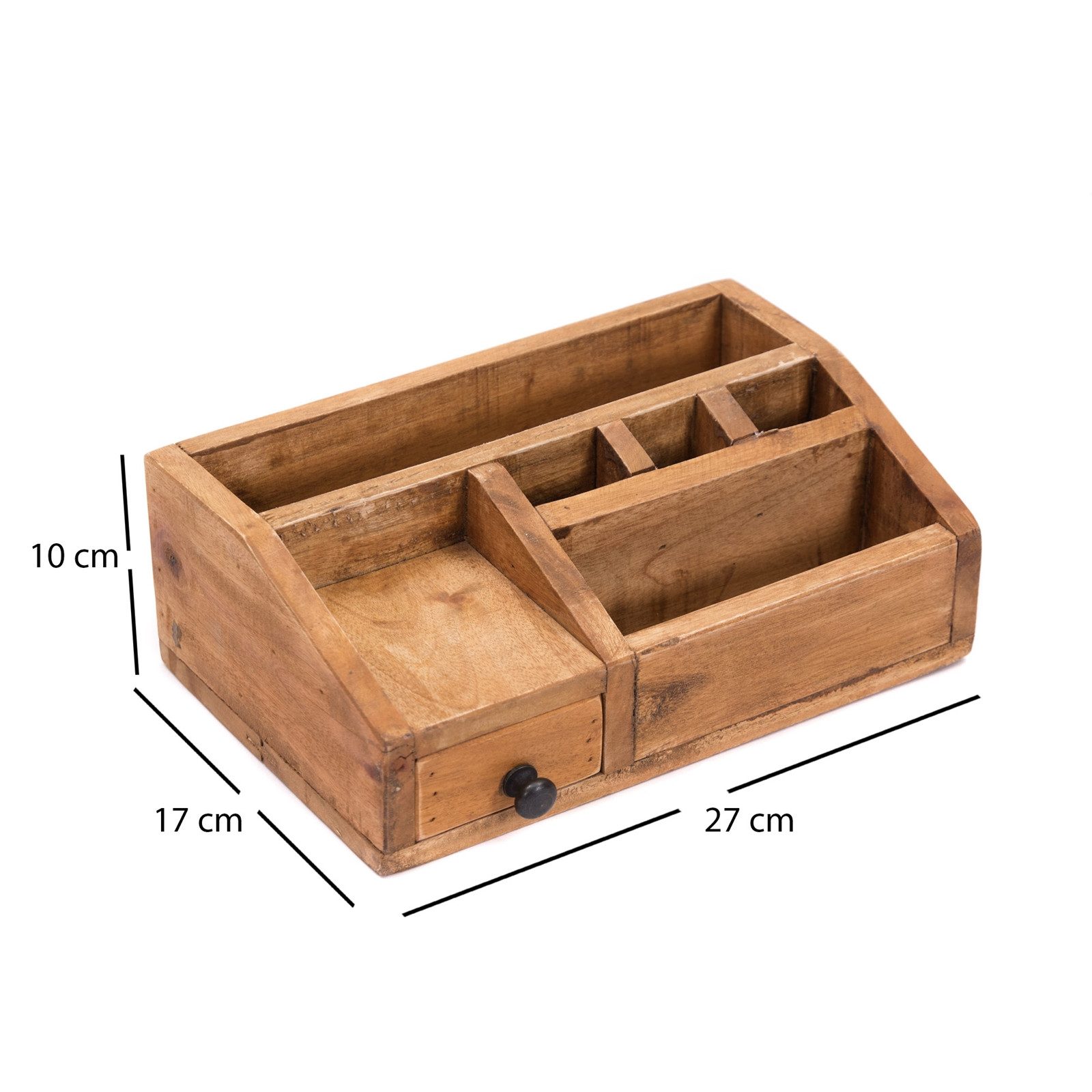 CREEDWOOD Aufbewahrungsbox TISCH ORGANIZER "STUDY", Altholz günstig online kaufen