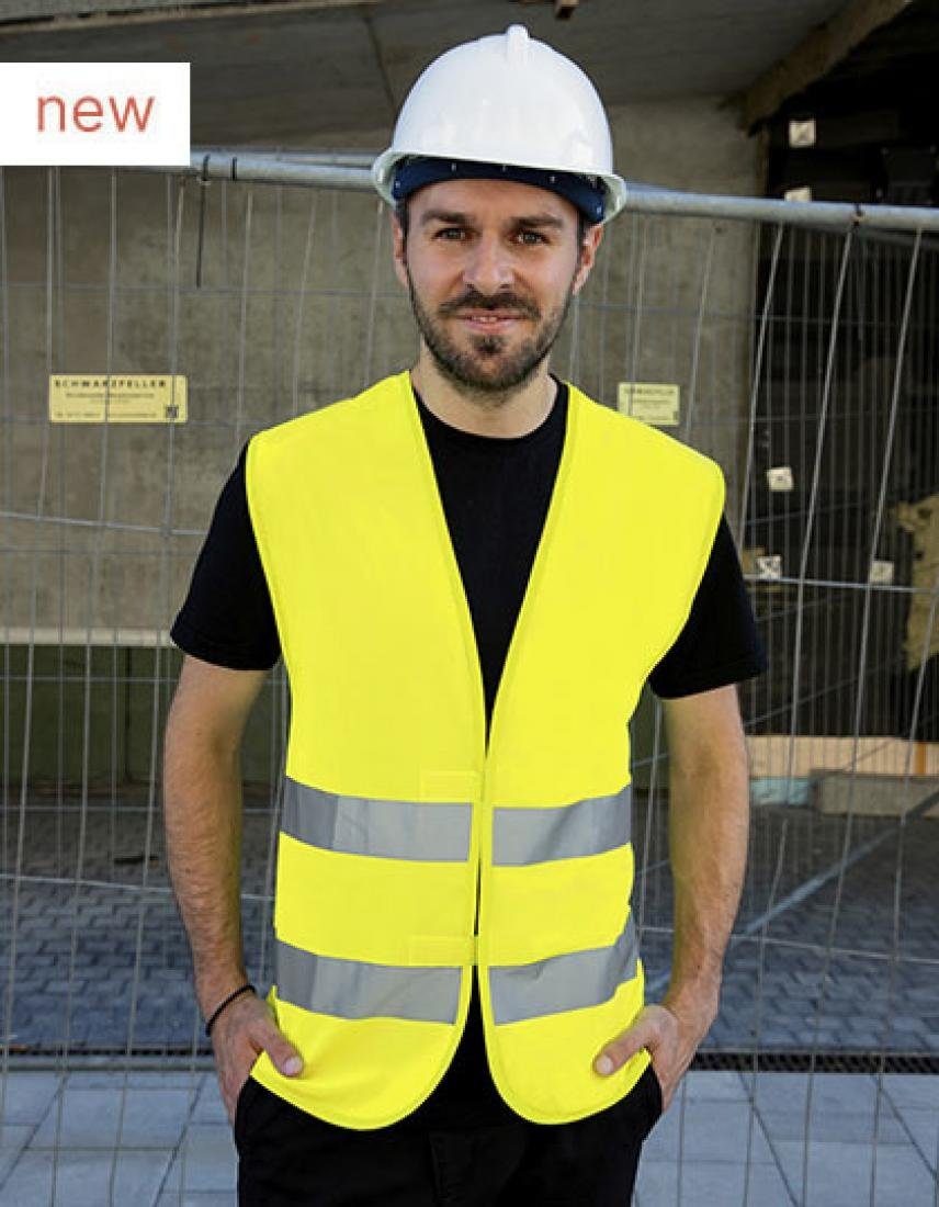 Warnweste Safety Vest Passau - Visitor M/L bis 3XL/4XL