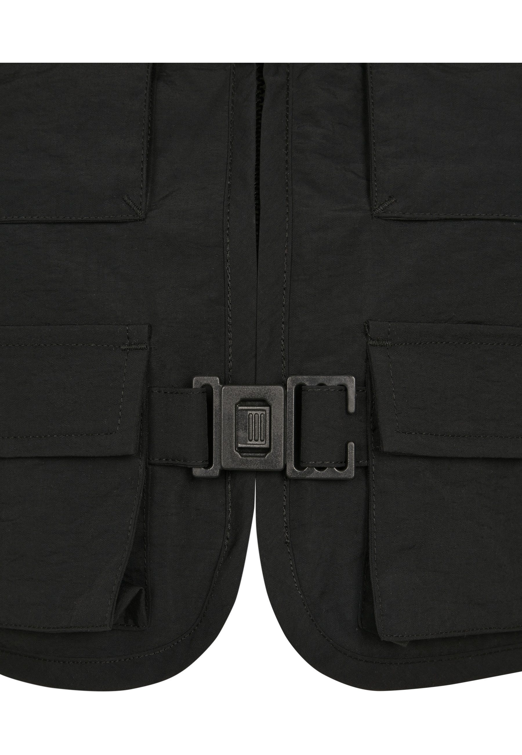 URBAN CLASSICS Jerseyweste Urban Classics Damen Ladies Short Tactical Vest (1-tlg)
