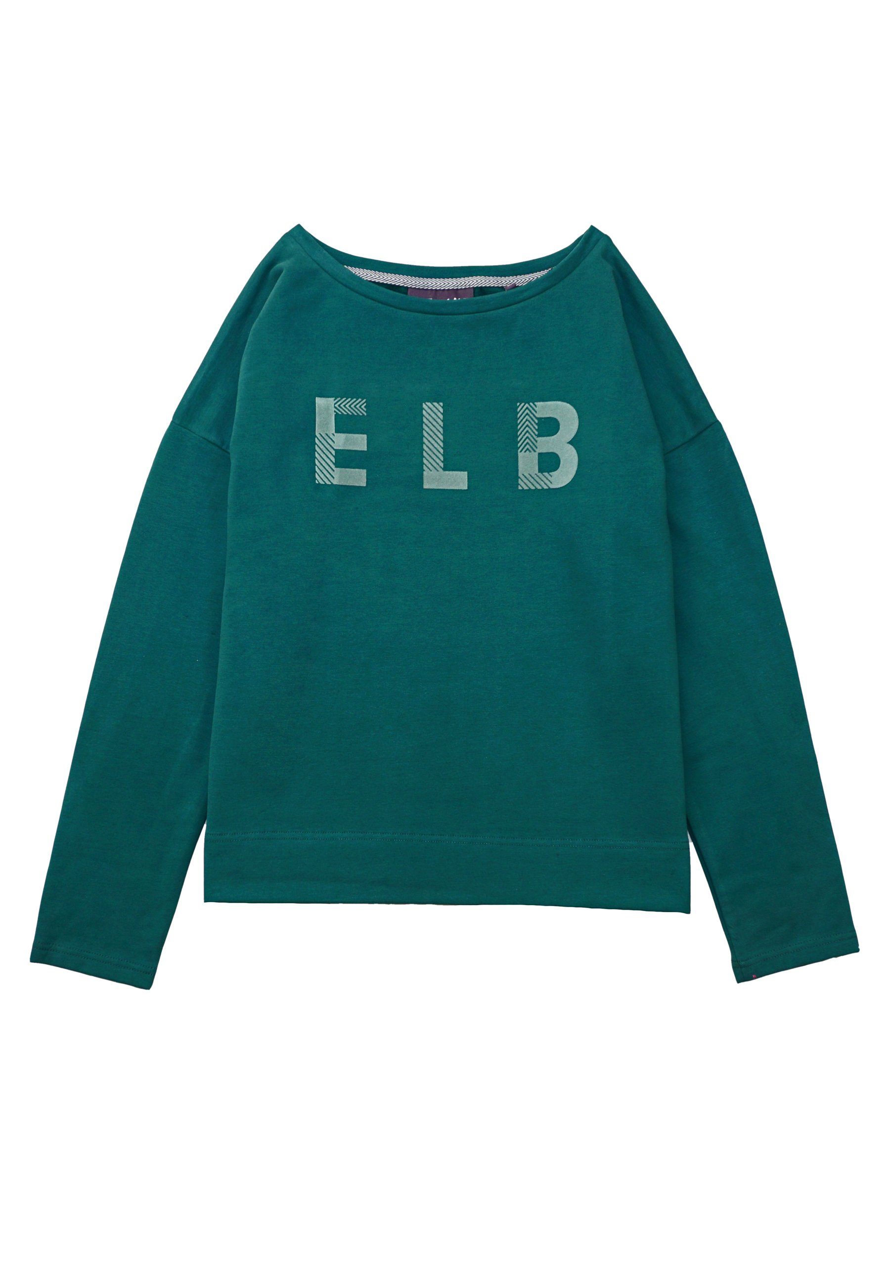 Elbsand Longsleeve Sweatshirt Alis Pullover mit Front- und Backprint (1-tlg)