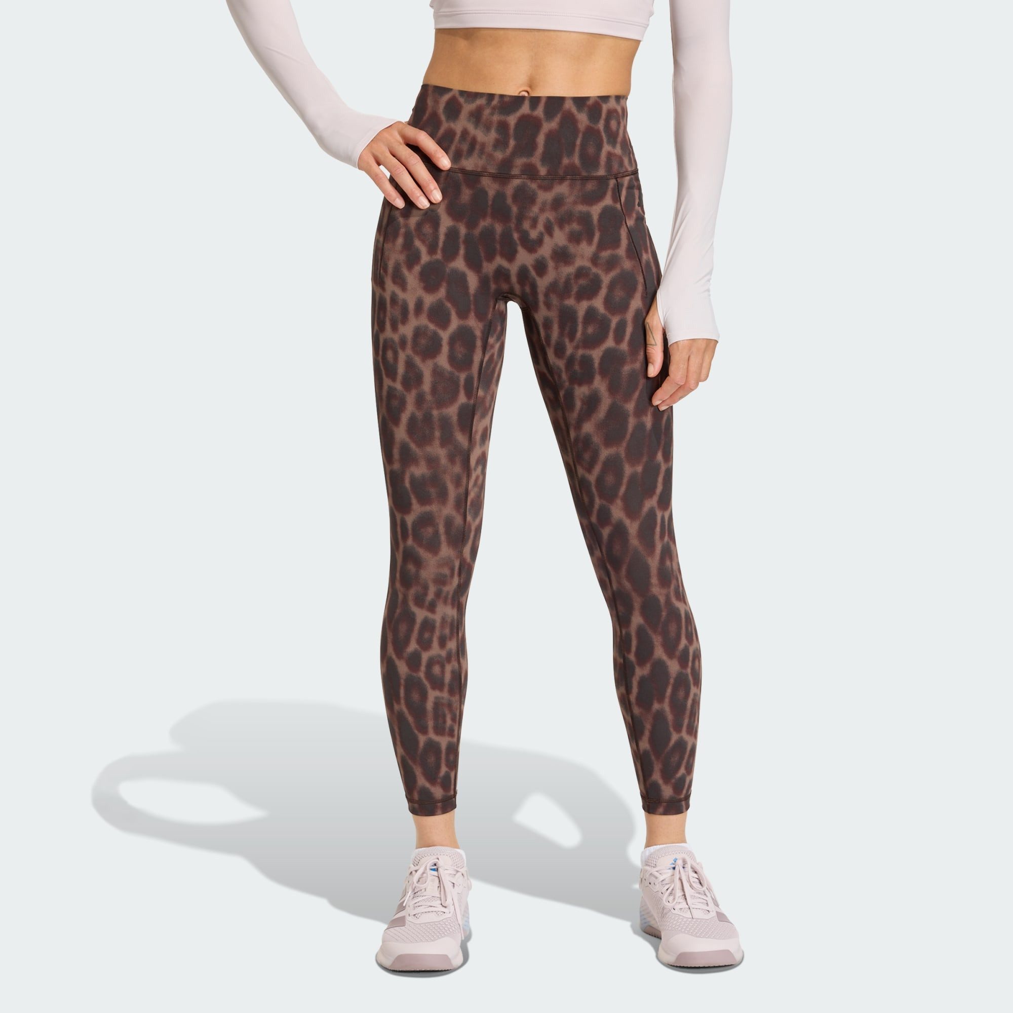 adidas Performance 7/8-Leggings OPTIME POWER LEOPARD 7/8 LEGGINGS (1-tlg)
