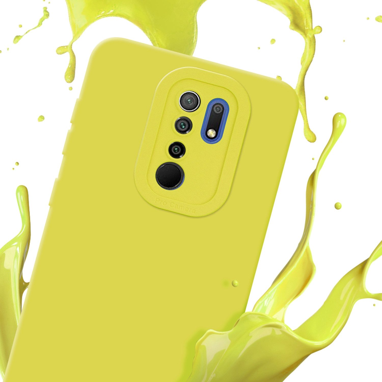 Cadorabo Handyhülle für Xiaomi RedMi 9 Hülle Xiaomi RedMi 9, Hülle Schutzhülle TPU Silikon Case Cover