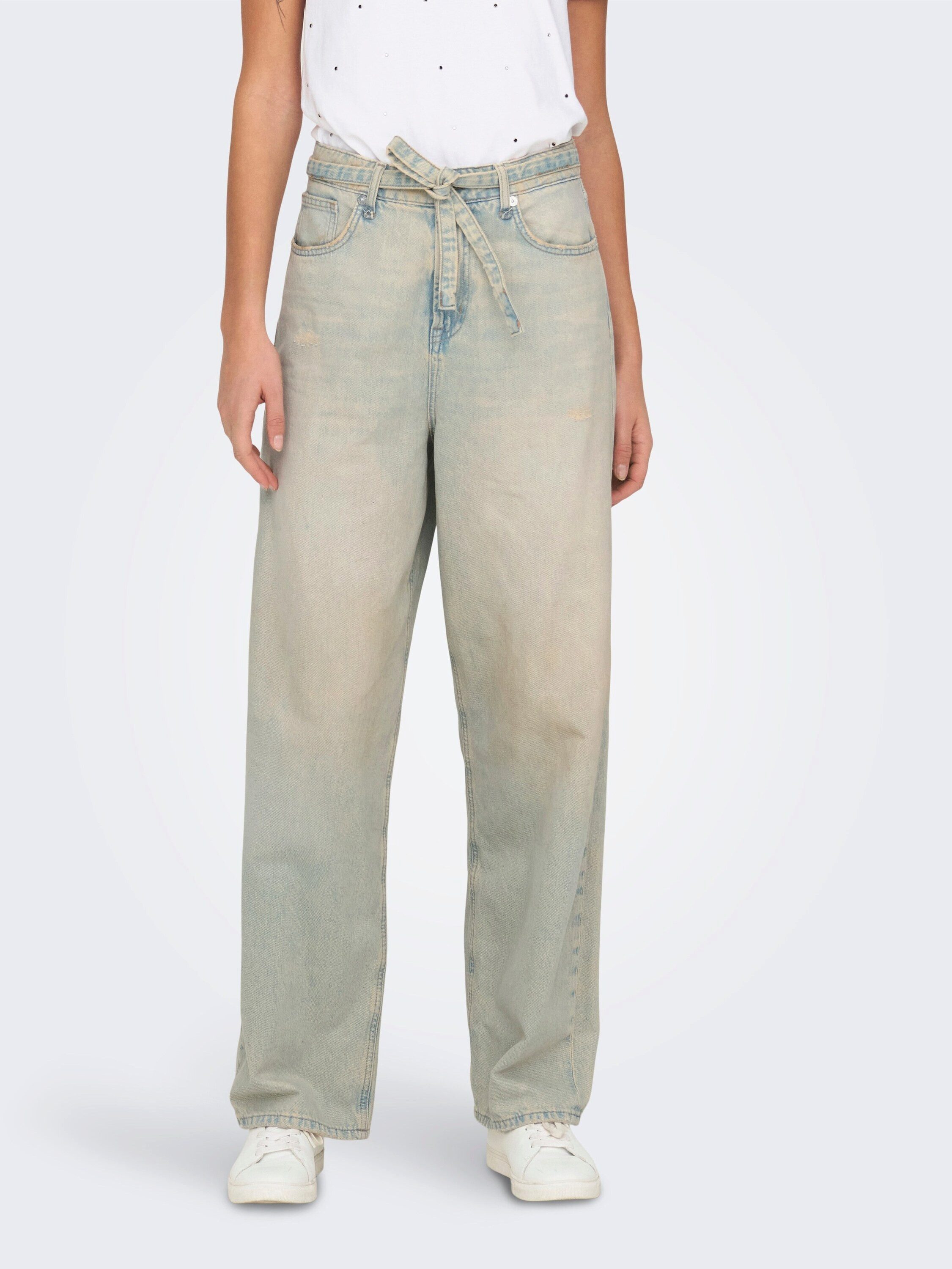ONLY Weite Jeans ONLVENICE-BLEECKER (1-tlg) Weiteres Detail