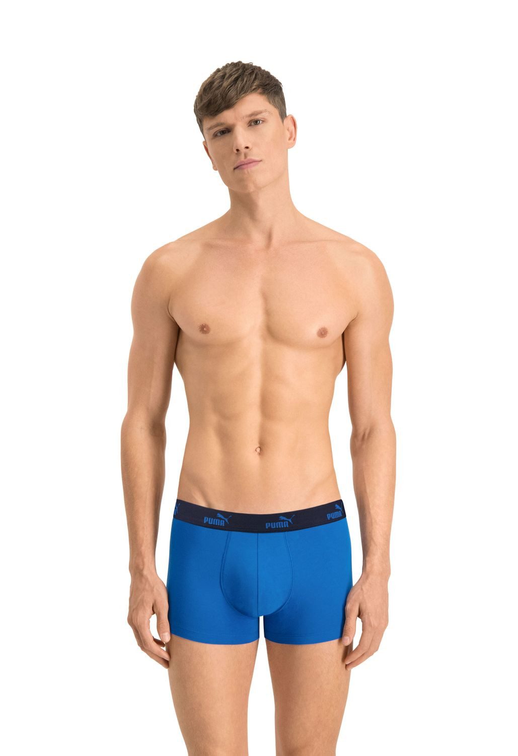 PUMA BODYWEAR Boxershorts Everyday Bodywear ohne Eingriff, Logo-Bund im 3er Pack