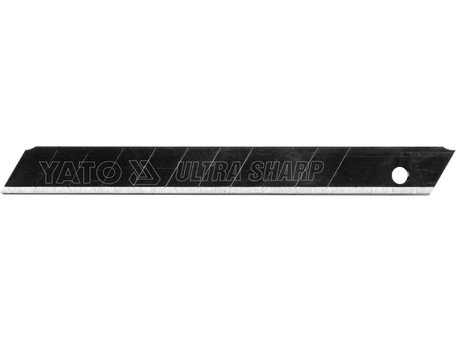 Yato Cuttermesser Ersatzklingen 9 mm SK2H, 10 Stück, (Ersatzklingen 9 mm SK2H, 10 Stück, Ersatzklingen 9 mm SK2H, 10 Stück), Qualitätswerkzeug