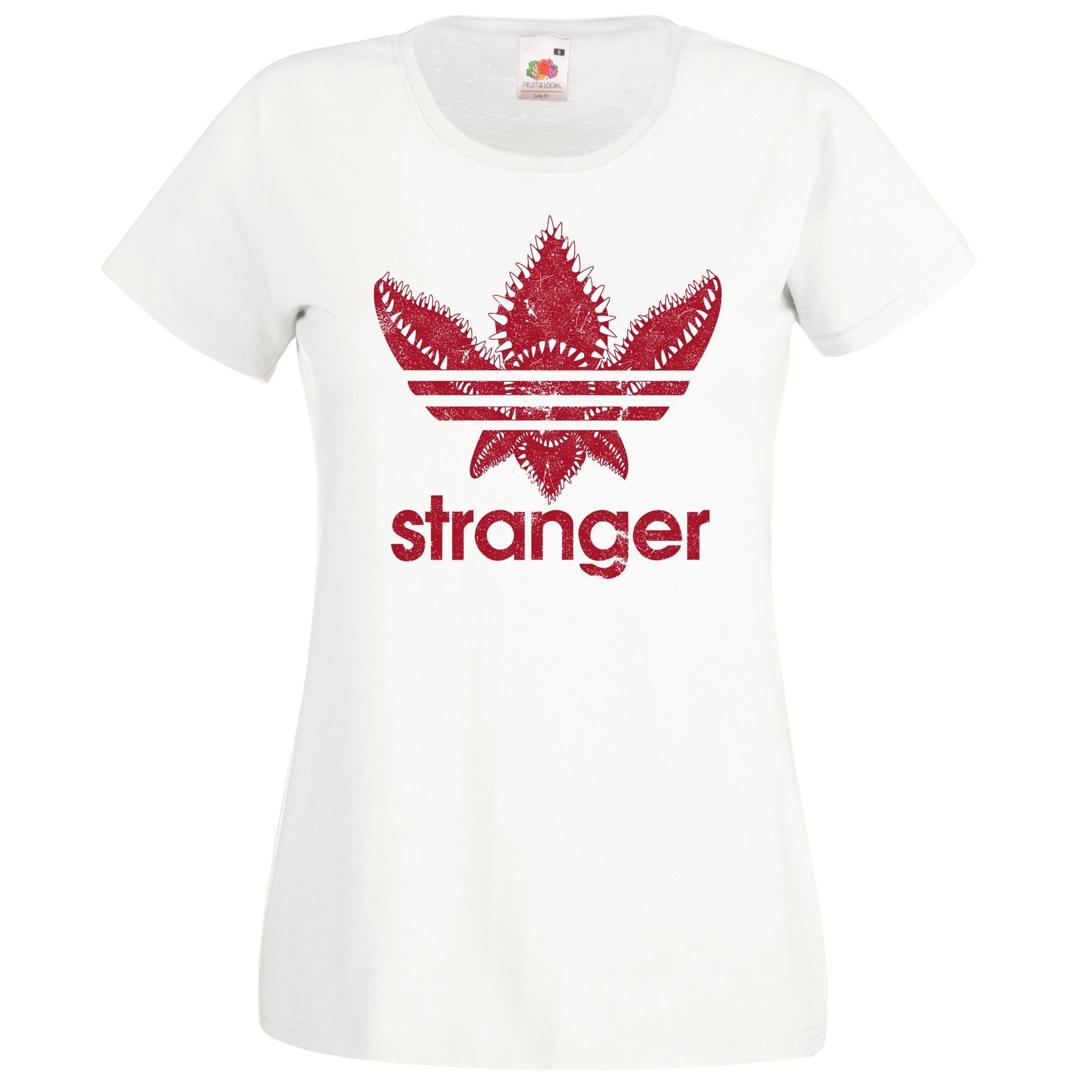 Youth Designz T-Shirt Stranger Damen T-Shirt mit trendigem Frontprint