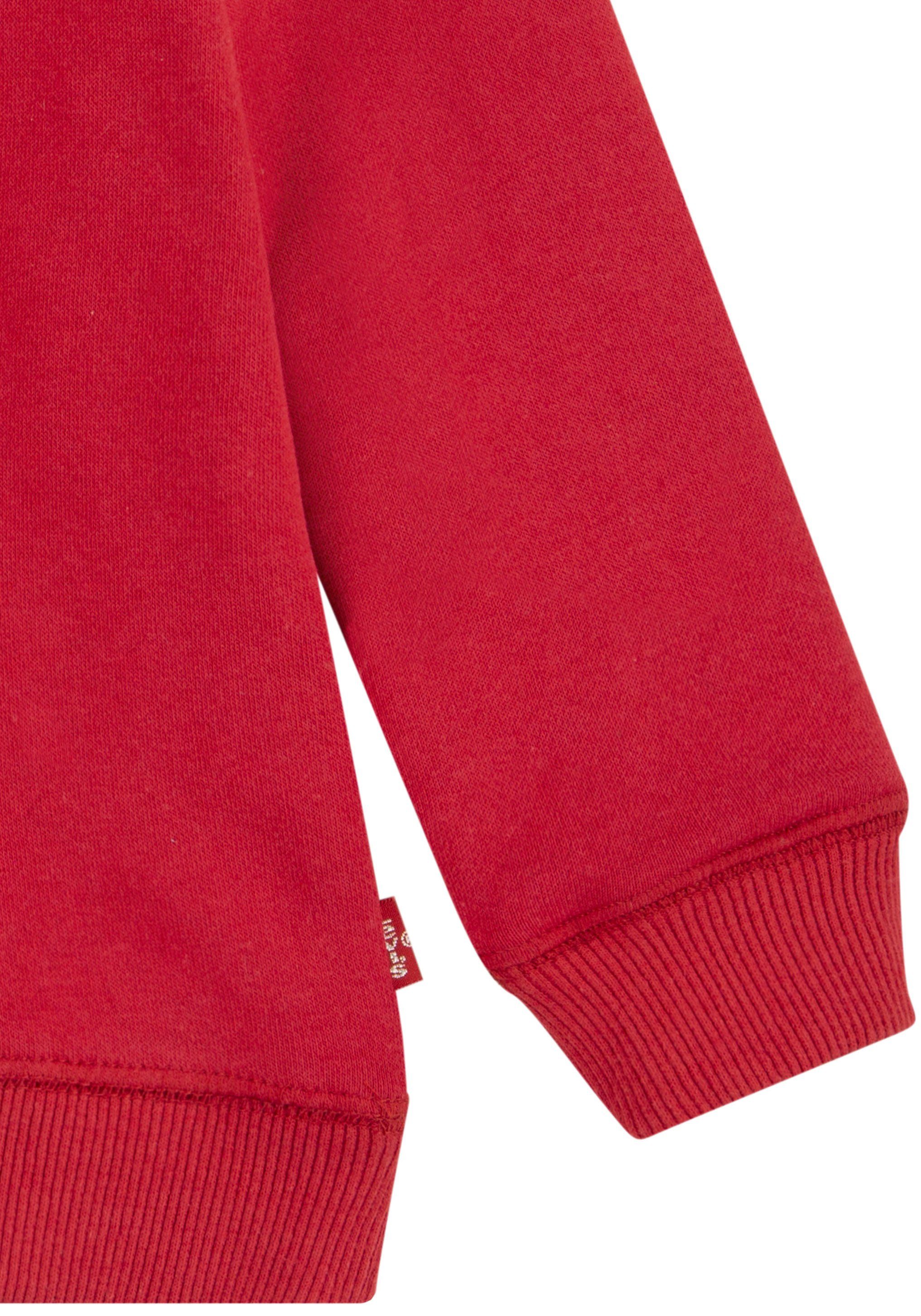 SWEATSHIRT Levi's® CREWNECK LEVIS BATWING Sweatshirt Kids RED/WHITE UNISEX