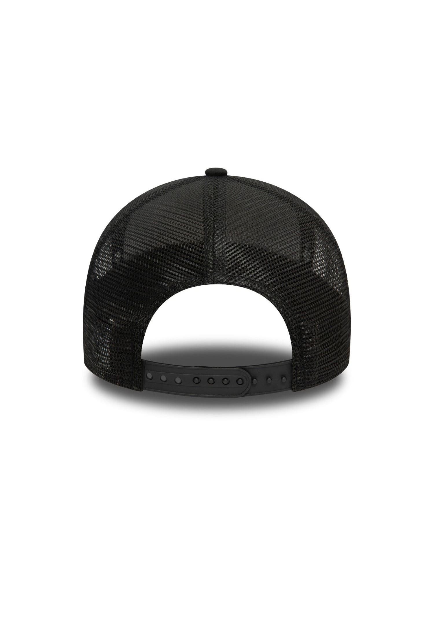 New Era Baseball Cap Tattoo Graphic Schwarz Verstellbare A-Frame Damen Trucker Cap New Era (1-St)