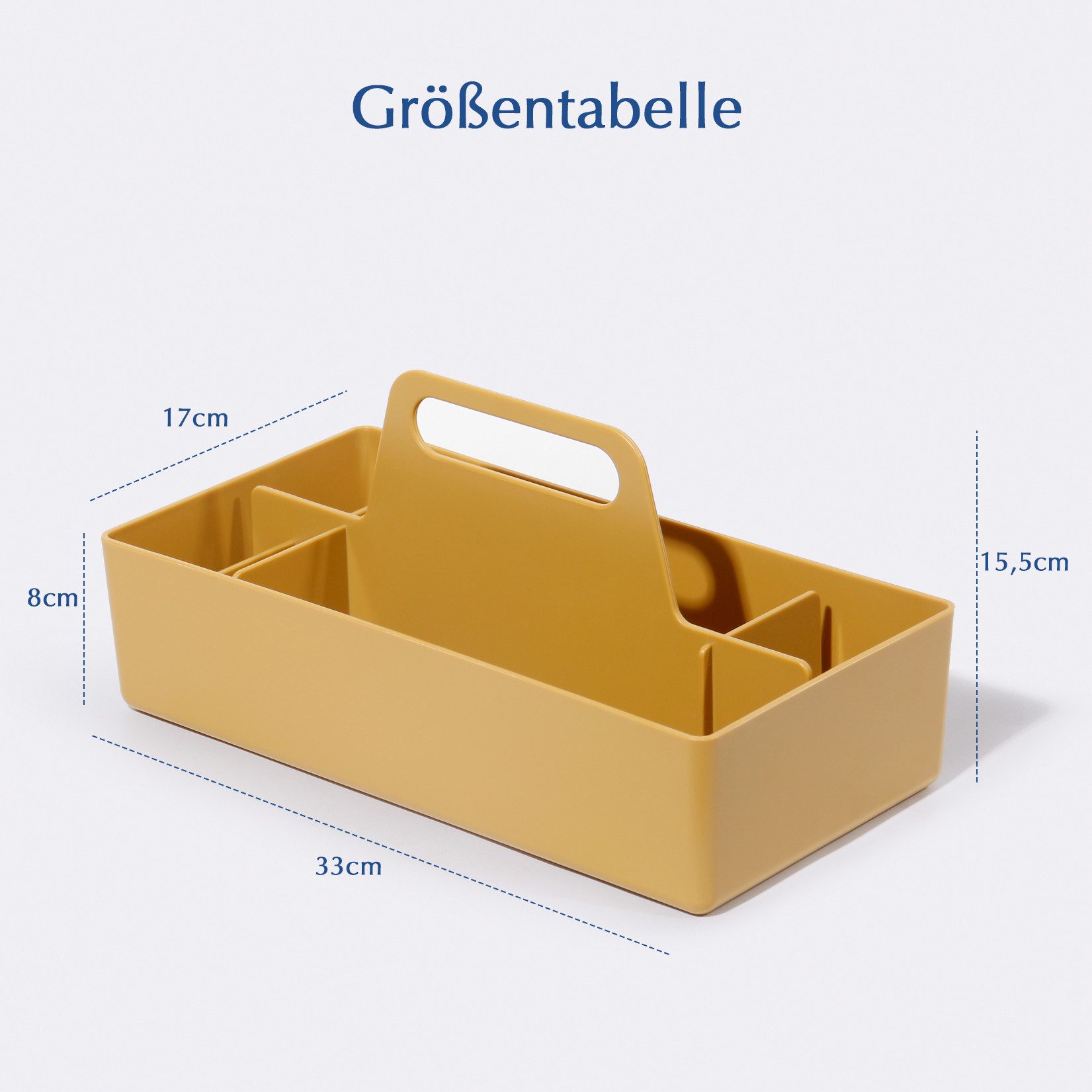 Zedelmaier Aufbewahrungskorb Korb Organizer mit Griff, Kunststoffkorb, Bast günstig online kaufen