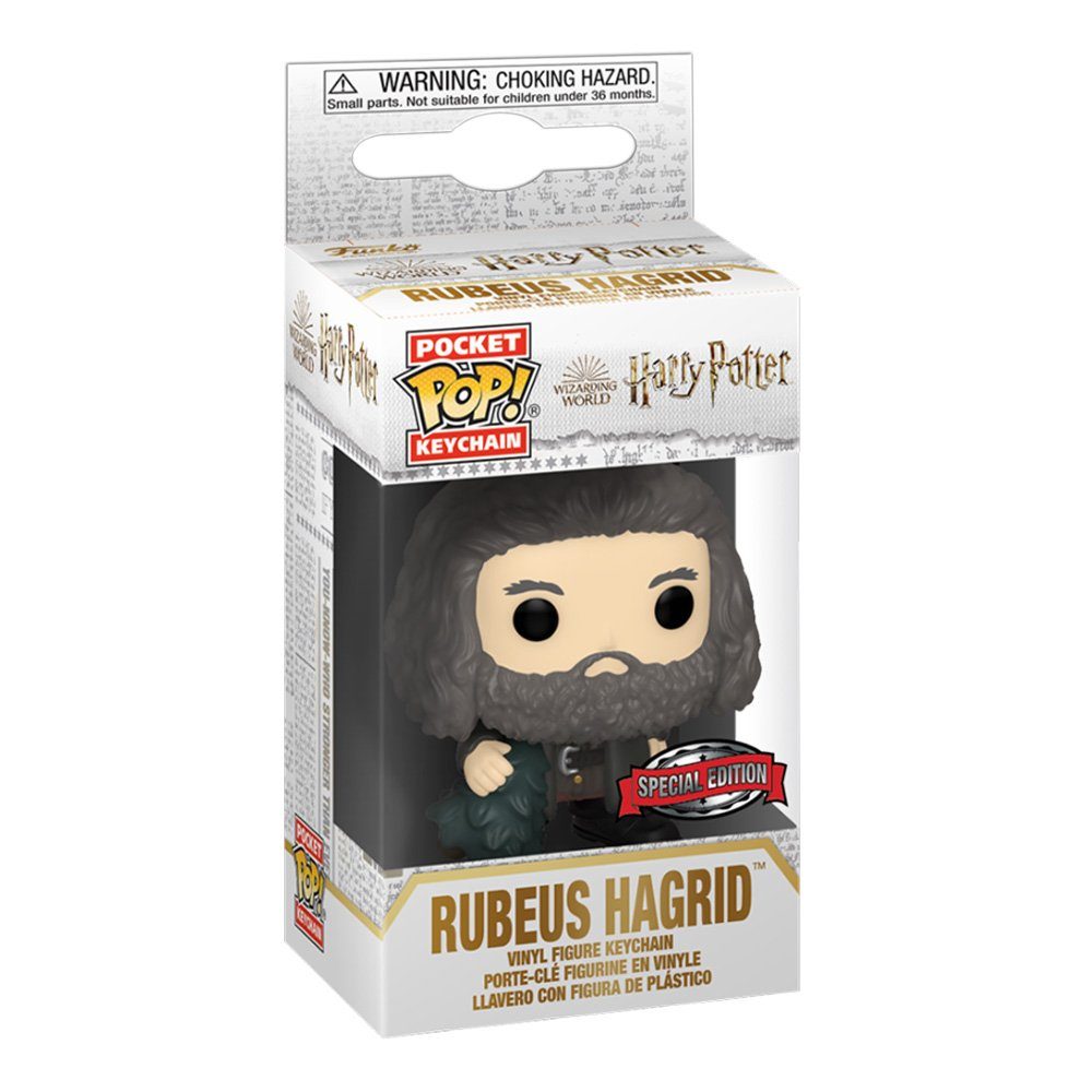 POP! Pocket Hagrid Holiday Schlüsselanhänger - Harry Potter Funko