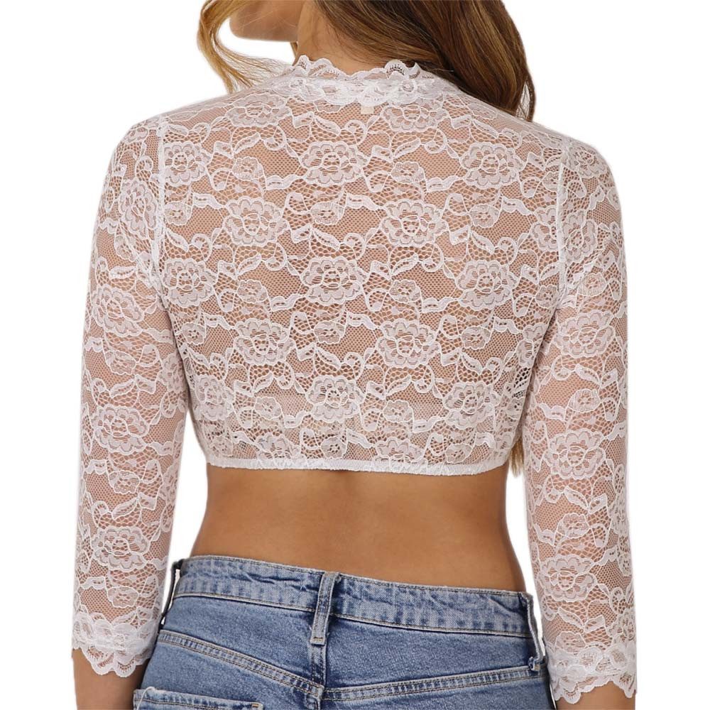 KRÜGER COLLECTION Dirndlbluse Dirndlbluse Margareta ecru