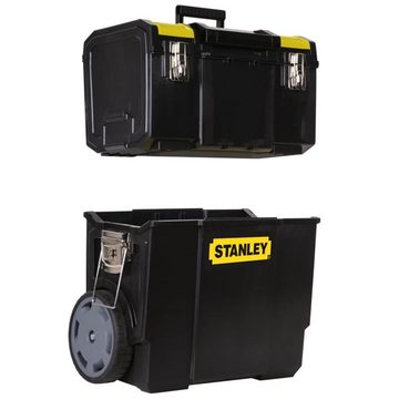 STANLEY Werkzeugbox Mobile Montagebox Kunststoff Schwarz 1-70-326