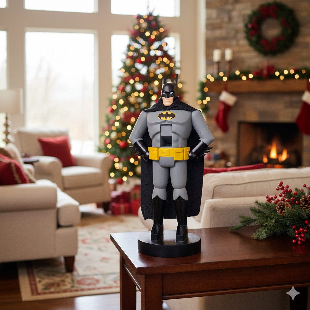 Disney Comicfigur Nussknacker Batman 25,4 cm Offiziell lizenziert DC Comics