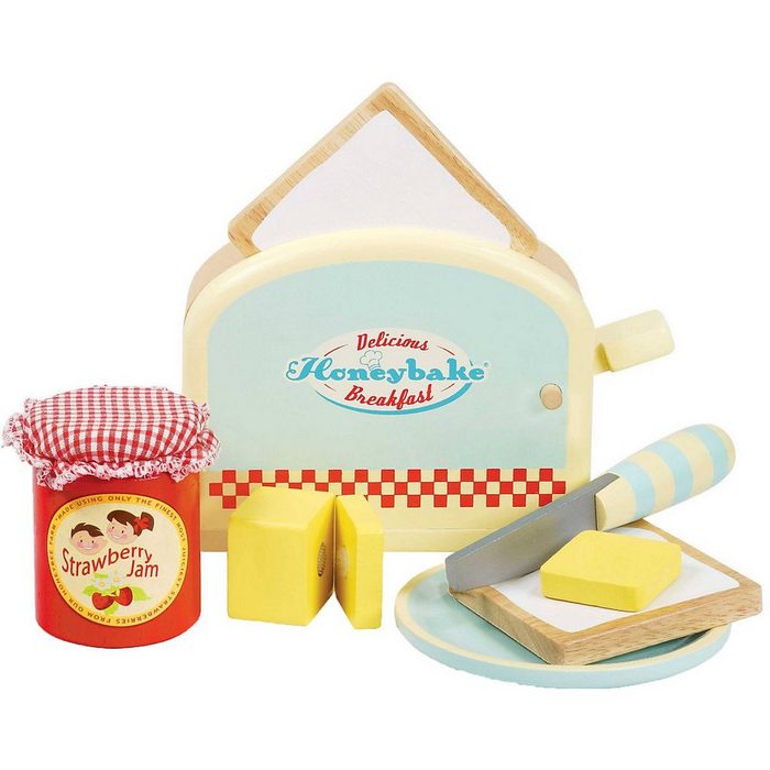 Le Toy Van Kinder-Küchenset Honeybake Toaster and Toast