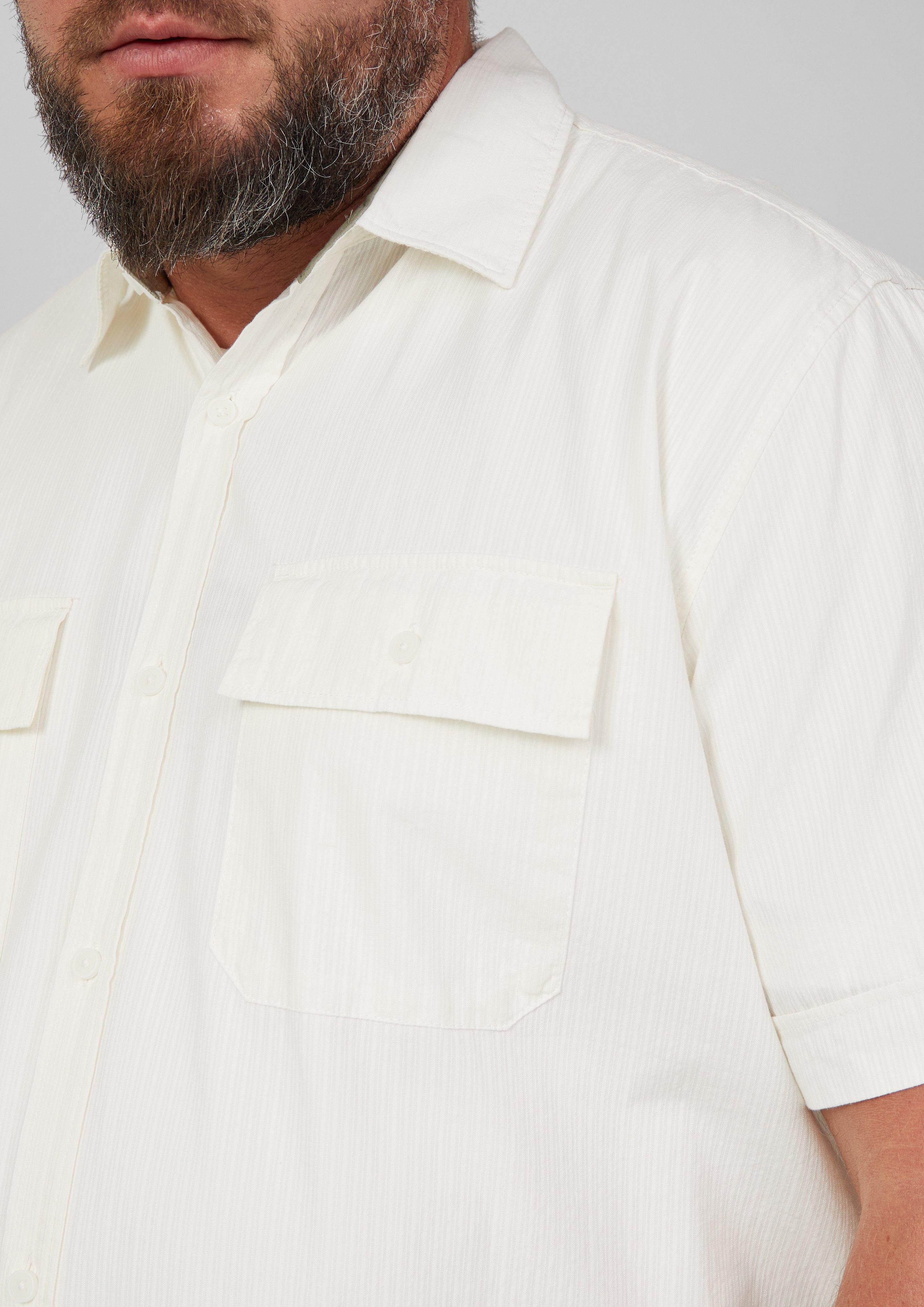 s.Oliver Freizeithemd aus Baumwolle Farbe blau Größe: 5XL günstig online kaufen