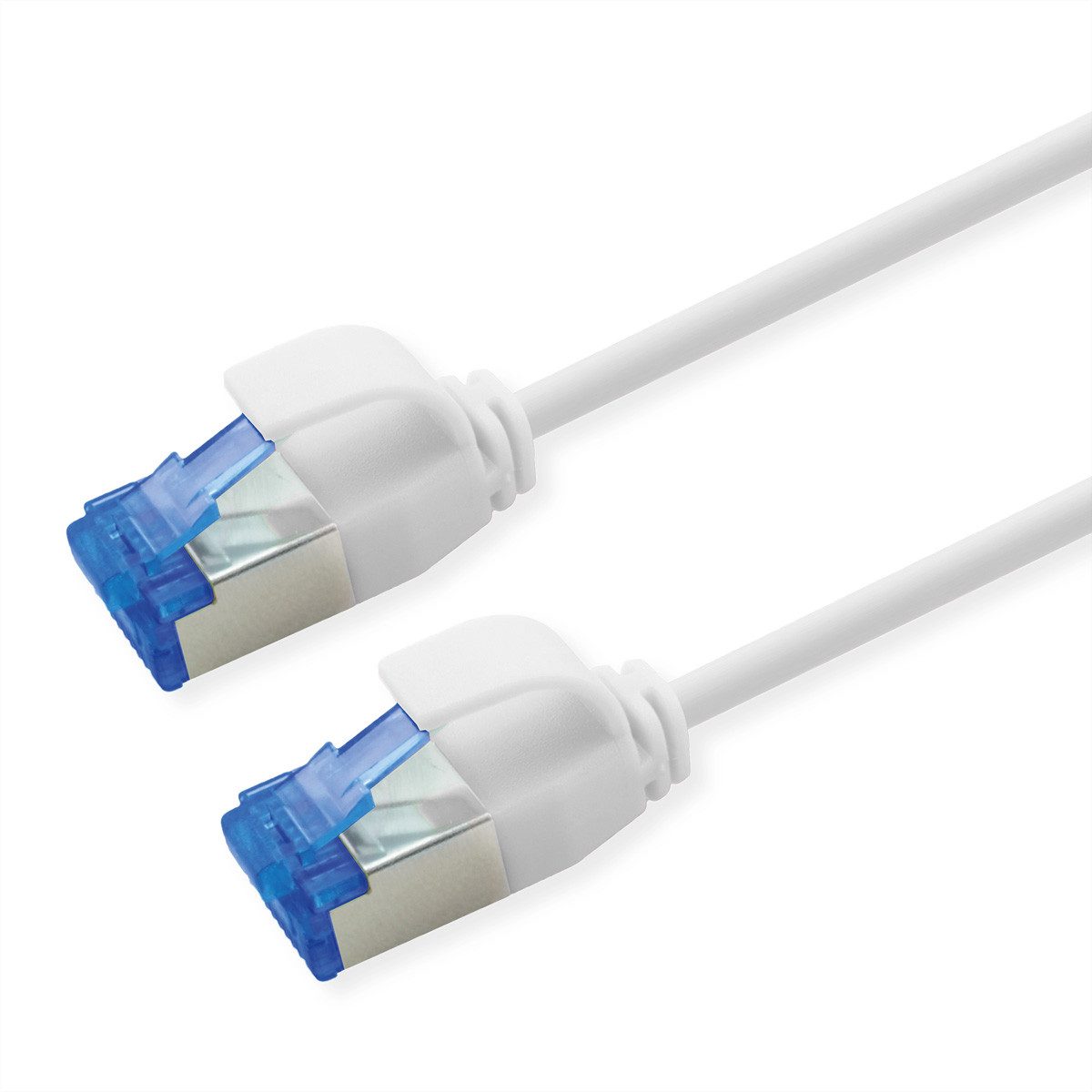 ROLINE Patchkabel Cat.6A (Class EA) S/FTP (PiMF) LAN-Kabel, RJ-45 Männlich (Stecker), RJ-45 Männlich (Stecker) (30.0 cm), LSOH, PoE