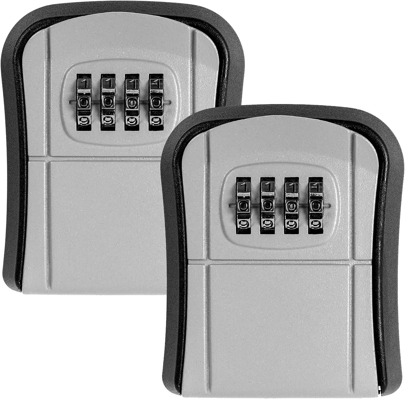 ACROMA Schlüsselkasten Acroma 2-Pack sicherheits Schlüsselboxen Security 4-Digit